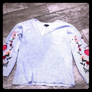 American Eagle lantern sleeve sweater small NWT